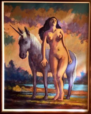 A AURORA E O UNICORNIO