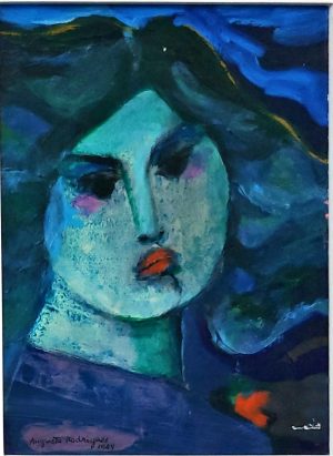 MULHER E O AZUL